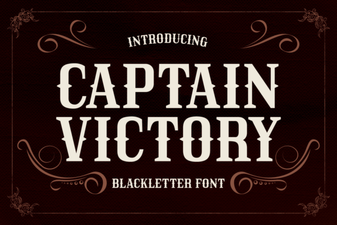 Captain Victory Font: Design & Creative Applications