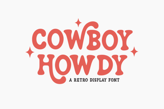 Cowboy Howdy Font Design Ideas & Tips