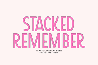 Stacked Remember Font: Design Tips & Creative Uses