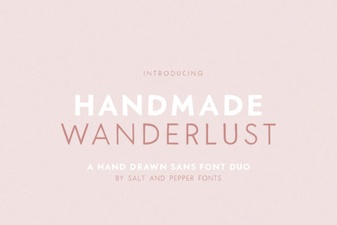 The Wanderlust Duo Font: Creative Typography Project Ideas