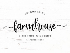 Charming Farmhouse Font Styles & Design Tips