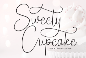 Sweety Cupcake Font for Creative Baking Projects