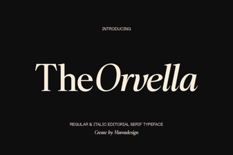 Orvella Font: Creative Design Projects & Ideas